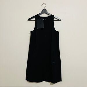 ARC'TERYX Contenta Shift Sleeveless Activewear Stretchy Mini Dress (Black, XS)